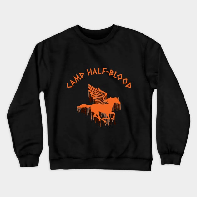 Camp Half Blood Chronicles Percy Jackson Rick Riordan Crewneck Sweatshirt by HOWAM PROJECT